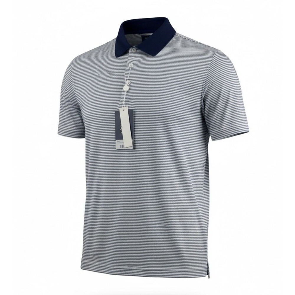 NWT Boston Scott Golf Gen 1 Links Collection Mens Small Modern‎ Fit Navy Stripe